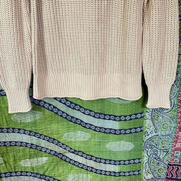 J. Crew Sandy Beach Relaxed Rolled Neck Sweater Size Medium - Picture 7 of 14